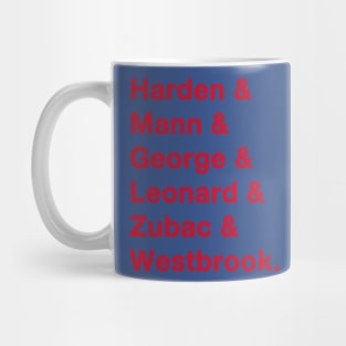 Clippers '23-'24 playoff squad Mug